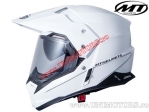 MX Enduro / Dual Helm - Synchrony Duo Sport (weiß / Sonnenbrille inklusive) - MT
