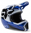 MX V1 LEED HELM DOT/ECE [BLAUW]: Maat - XL