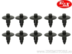 Nitto in plastica per diametro foro 6,5mm - set 10 pezzi - TourMax