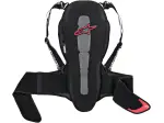 Nucleon KR-2 Back Protector - Black, Red - Adult - M - 27020168