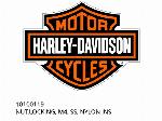 NUT,LOCKING, M4, SS, NYLON INS - 10100119 - Harley-Davidson