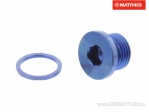 Oil drain plug with magnet Pro Bolt M16 x 1.50 x 10 mm titanium blue - JM