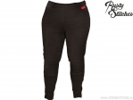 Pantaloni da moto da donna Rusty Stitches Super Ella Nero - Rusty Stitches