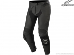 Pantaloni moto strada Stella Missile v2 Airflow Leather (negru) - Alpinestars