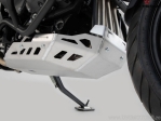 Paracoppa motore - materiale: alluminio - colore: argento - Triumph Tiger 1200 / Explorer ('11-) - SW-Motech