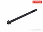Parafuso de cabeça hexagonal Pro Bolt M6 x 1.00 x 85 mm titânio preto de corrida - JM