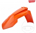Paralama dianteiro laranja Polisport - KTM SX 85 17/14 polegadas ('18-'19) / KTM SX 85 19/16 polegadas ('18-'19) - JM