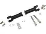 Passenger Foot Peg Mount Kits - Black, Gloss - 16201785