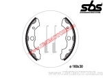 Pastilhas de freio dianteiras - 160x30mm SBS 2045 - (SBS)