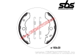 Pastilhas de freio dianteiras - 160x30mm SBS 2054 - (SBS)