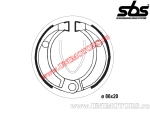 Pastilhas de freio dianteiras - 86x20mm SBS 2043 - (SBS)