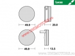 Pastilhas de freio dianteiras - MCB32 orgânicas - Lucas TRW