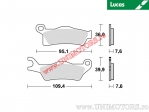 Pastilhas de freio traseiras - MCB861SI sinterizadas SI - Lucas TRW