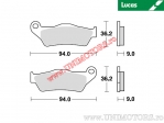 Pastilhas de freio traseiras - MCB871SH sinterizadas SH - Lucas TRW