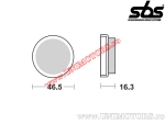 Pastilhas de freio traseiras - SBS 576HF (cerâmica) - (SBS)