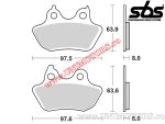Pastillas de freno traseras - SBS 846LS (metálicas / sinterizadas) - (SBS)