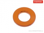 Perno M8 8.00 x 20.00 x 1.60 mm de aluminio naranja - JM