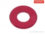 Perno Saiba M8 8.00 x 19.00 mm de aluminio rojo - JM
