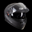 PILOT - Casco integral SNAKE (con gafas de sol), negro mate [S]