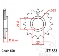 Pinhão dianteiro JTF583.13 (passo 520) - JM