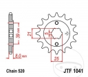 Pinion fata JTF1041.15 (pas 520) - Kymco Mxer 150 ('03-'07) / Kymco MXU 150 ('07-'17) - JM