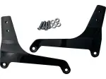 Plăci Laterale Sissy Bar - Negru, Lucios - 15040127