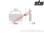 Placute frana fata - SBS 153MS (metalice / sinterizate) - (SBS)