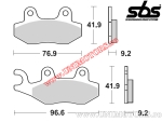 Placute frana fata - SBS 163HF (ceramice) - (SBS)
