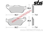 Placute frana fata - SBS 194HF (ceramice) - (SBS)