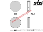 Placute frana fata - SBS 503HF (ceramice) - (SBS)