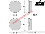 Placute frana fata - SBS 518HF (ceramice) - (SBS)