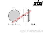 Placute frana fata - SBS 530HF (ceramice) - (SBS)