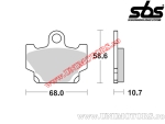 Placute frana fata - SBS 550HF (ceramice) - (SBS)