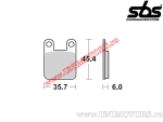 Placute frana fata - SBS 559HS (metalice / sinterizate) - (SBS)