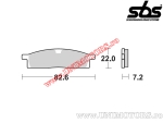Placute frana fata - SBS 589HF (ceramice) - (SBS)