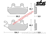 Placute frana fata - SBS 650HS (metalice / sinterizate) - (SBS)