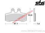 Placute frana fata - SBS 681HF (ceramice) - (SBS)