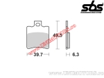 Placute frana spate - SBS 123CT (technologie carbon) - (SBS)