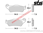 Placute frana spate - SBS 151MS (metalice / sinterizate) - (SBS)