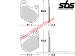 Placute frana spate - SBS 543HF (ceramice) - (SBS)