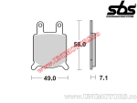 Placute frana spate - SBS 560HF (ceramice) - (SBS)