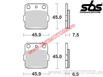 Placute frana spate - SBS 562SI (metalice / sinterizate) - (SBS)