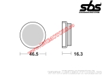 Placute frana spate - SBS 576HF (ceramice) - (SBS)