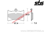 Placute frana spate - SBS 601HF (ceramice) - (SBS)