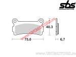 Placute frana spate - SBS 636HF (ceramice) - (SBS)