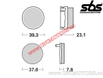 Placute frana spate - SBS 637SI (metalice / sinterizate) - (SBS)
