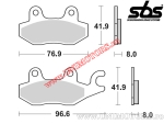 Placute frana spate - SBS 638LS (metalice / sinterizate) - (SBS)