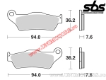 Placute frana spate - SBS 671LS (metalice / sinterizate) - (SBS)