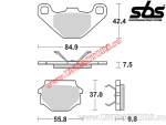 Placute frana spate - SBS 692SI (metalice / sinterizate) - (SBS)