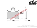 Placute frana spate - SBS 765HF (ceramice) - (SBS)